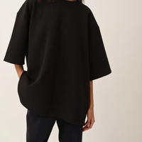 TG Bow Tee Black