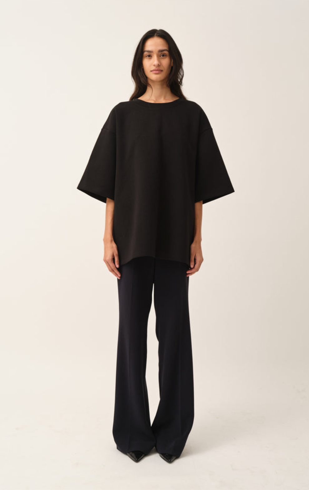 TG Bow Tee Black