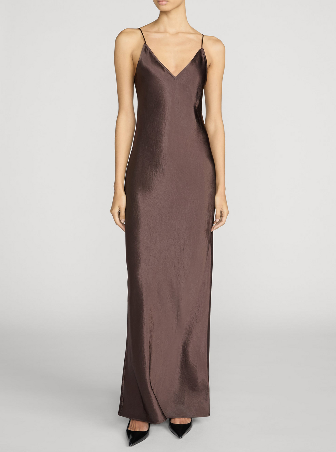 The Textured Satin Dress