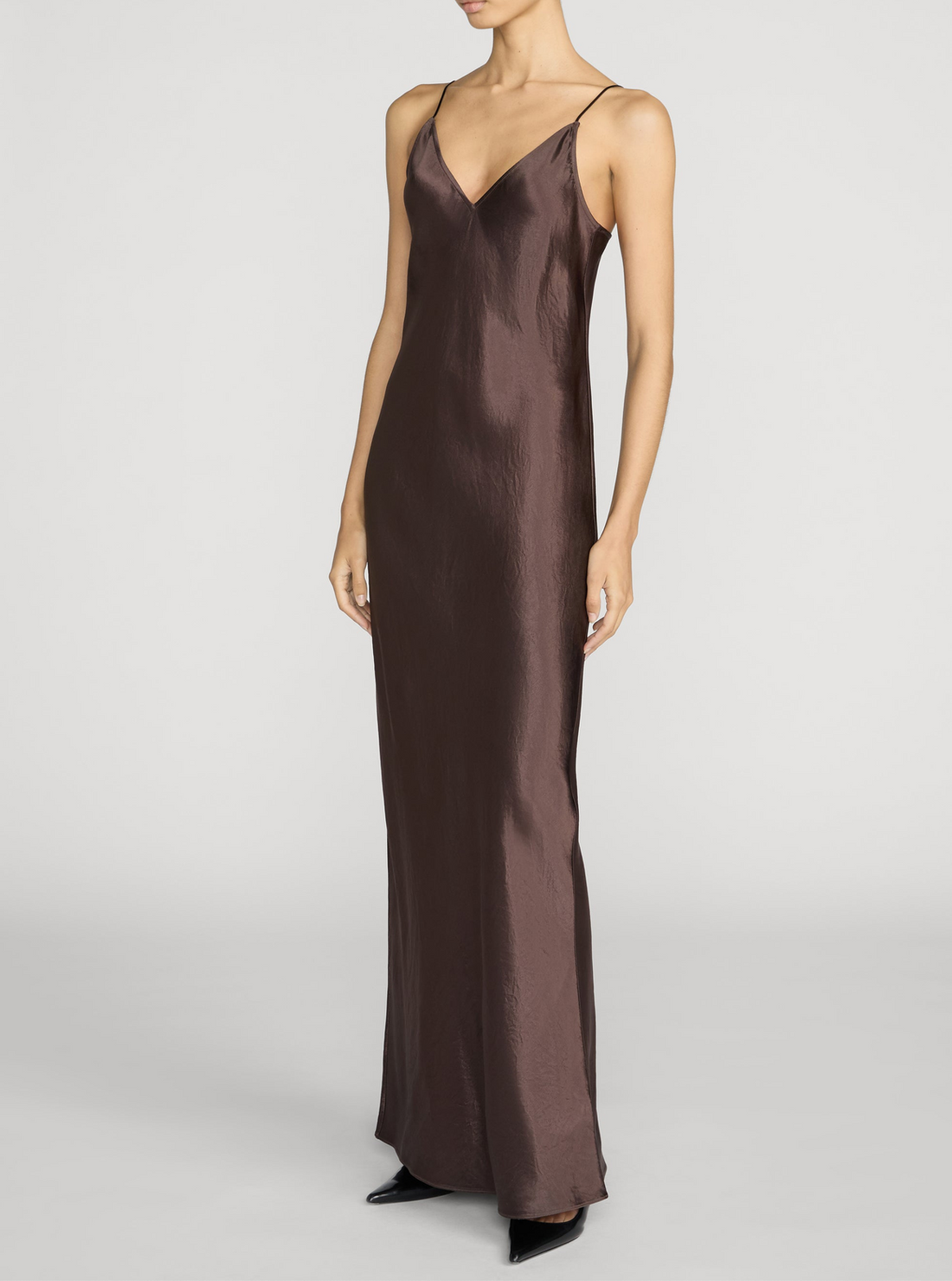 The Textured Satin Dress