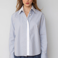 The Layered Shirt Pinstripe