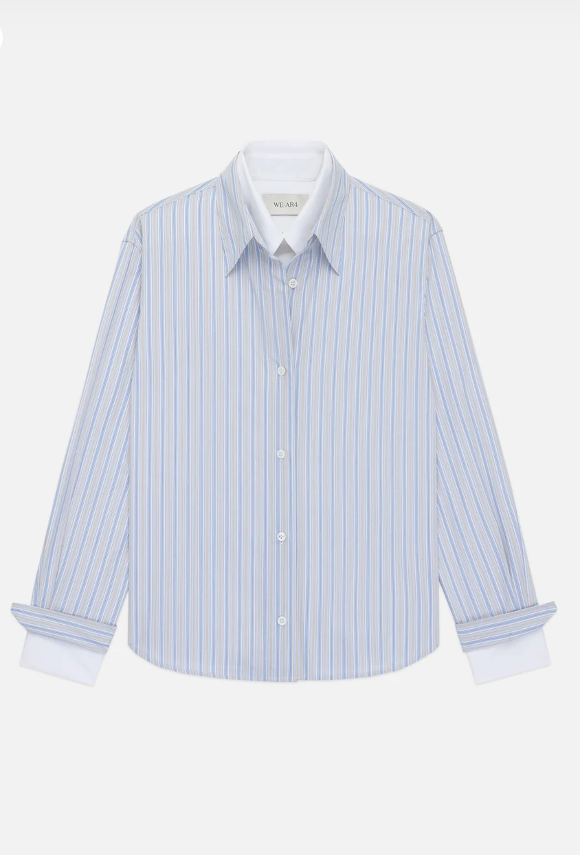 The Layered Shirt Pinstripe