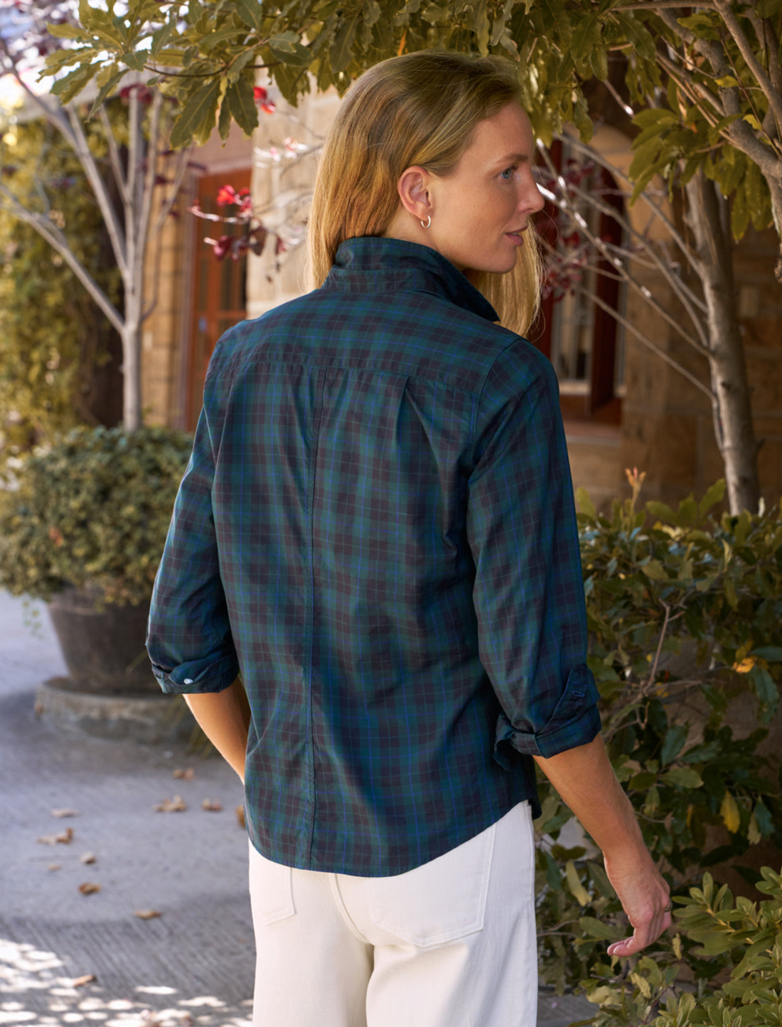 Barry Green Plaid Button Down