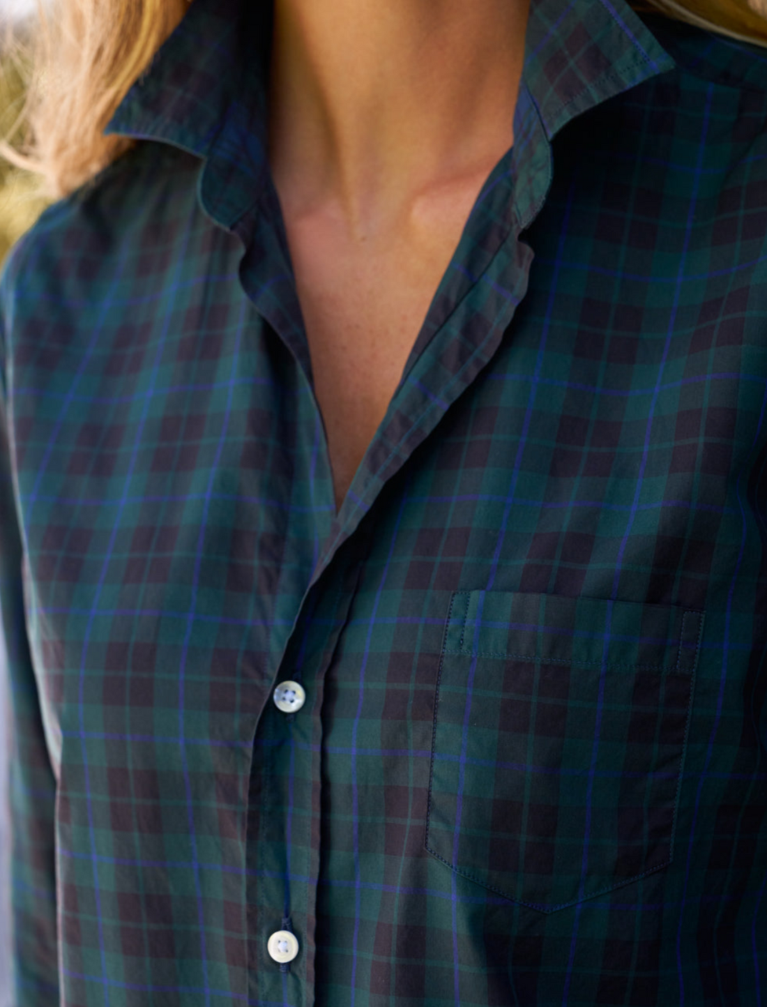 Barry Green Plaid Button Down