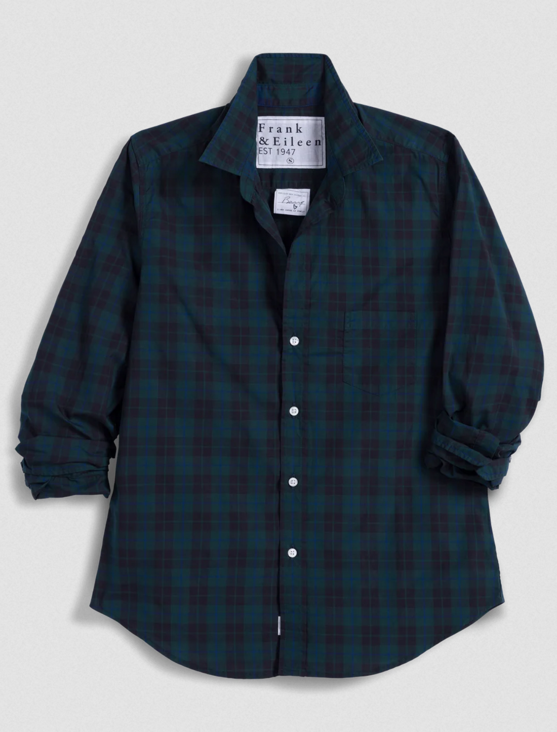 Barry Green Plaid Button Down