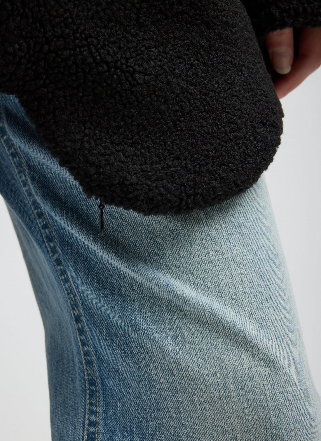 Cozy Fleece Cubic Zipup Bomber