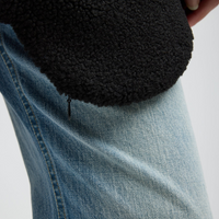 Cozy Fleece Cubic Zipup Bomber