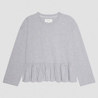 The Long Sleeve Ruffle Tee