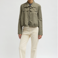 Techy Twill Anorak Bomber