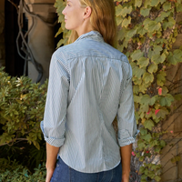 Barry Green Stripe Button Up