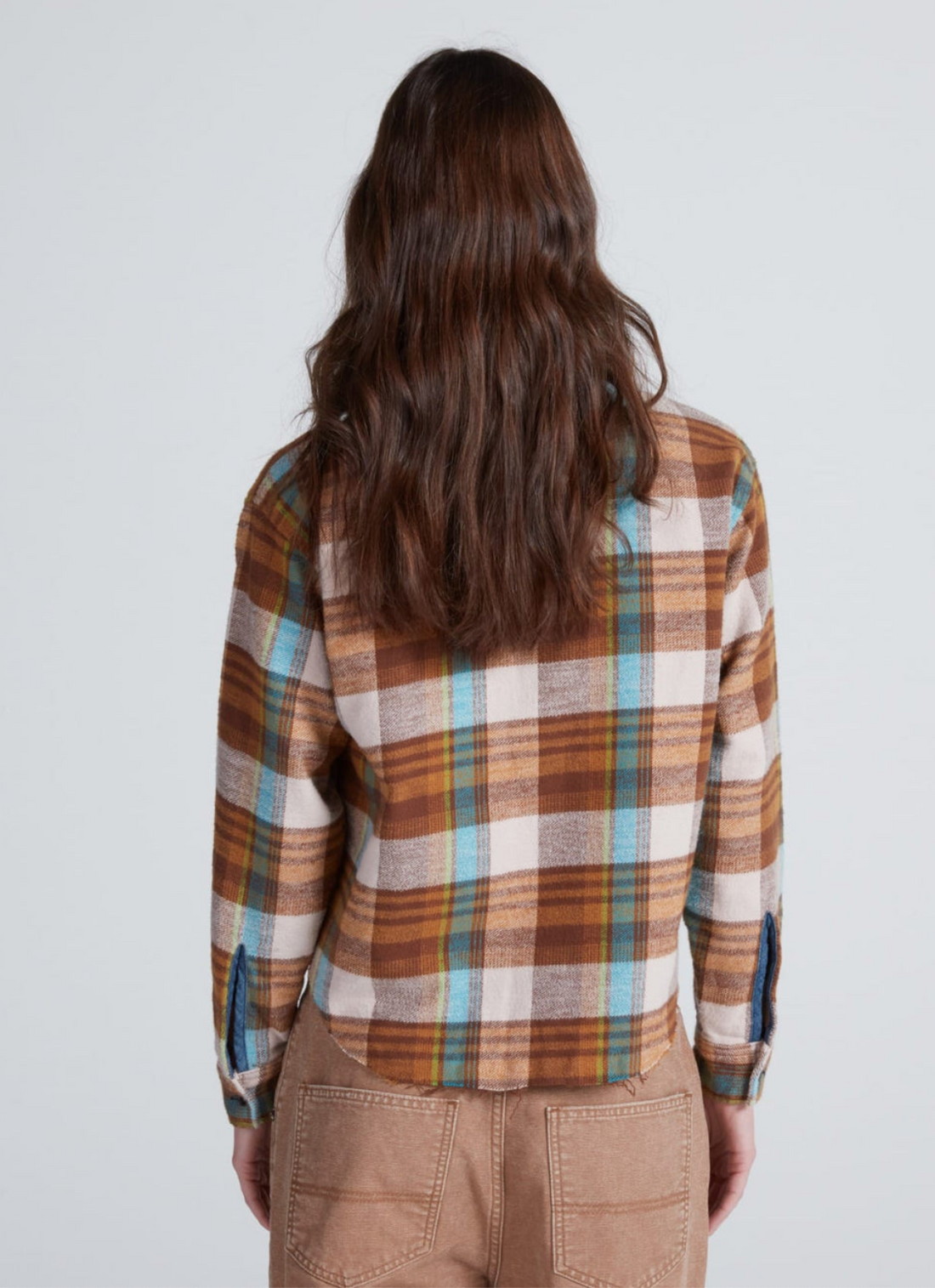 Crosby Les Plaid Top