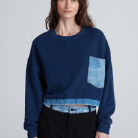 Combo Sweatshirt Navy