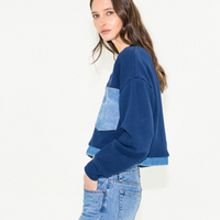 Combo Sweatshirt Navy