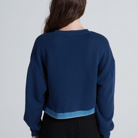 Combo Sweatshirt Navy