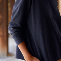 Quinn LS Crewneck Tee