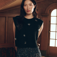 The Embellished Sweater Vest