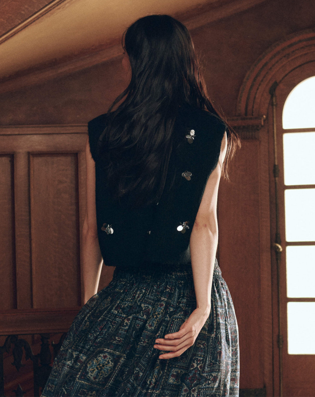 The Embellished Sweater Vest