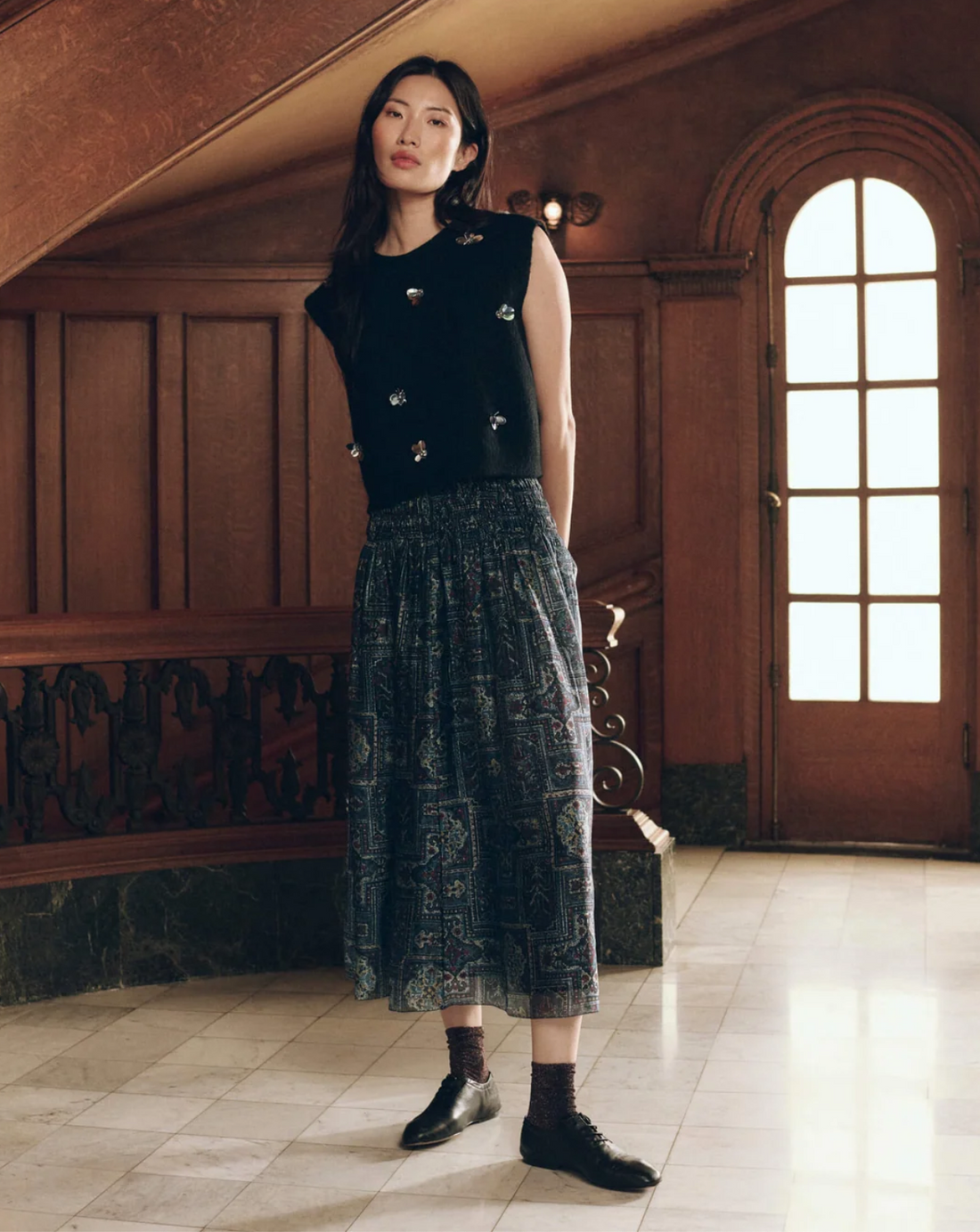 The Embellished Sweater Vest
