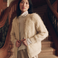 The Fuzzy Bomber Sweater