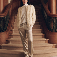 The Fuzzy Bomber Sweater