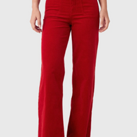 Le Slim Palazzo Pocket Corduroy