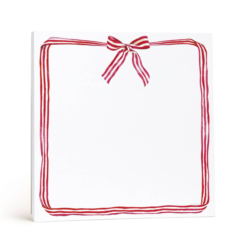 EF Red Ribbon Notepad