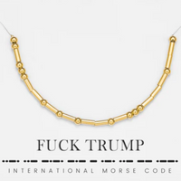 Fuck Trump Necklace