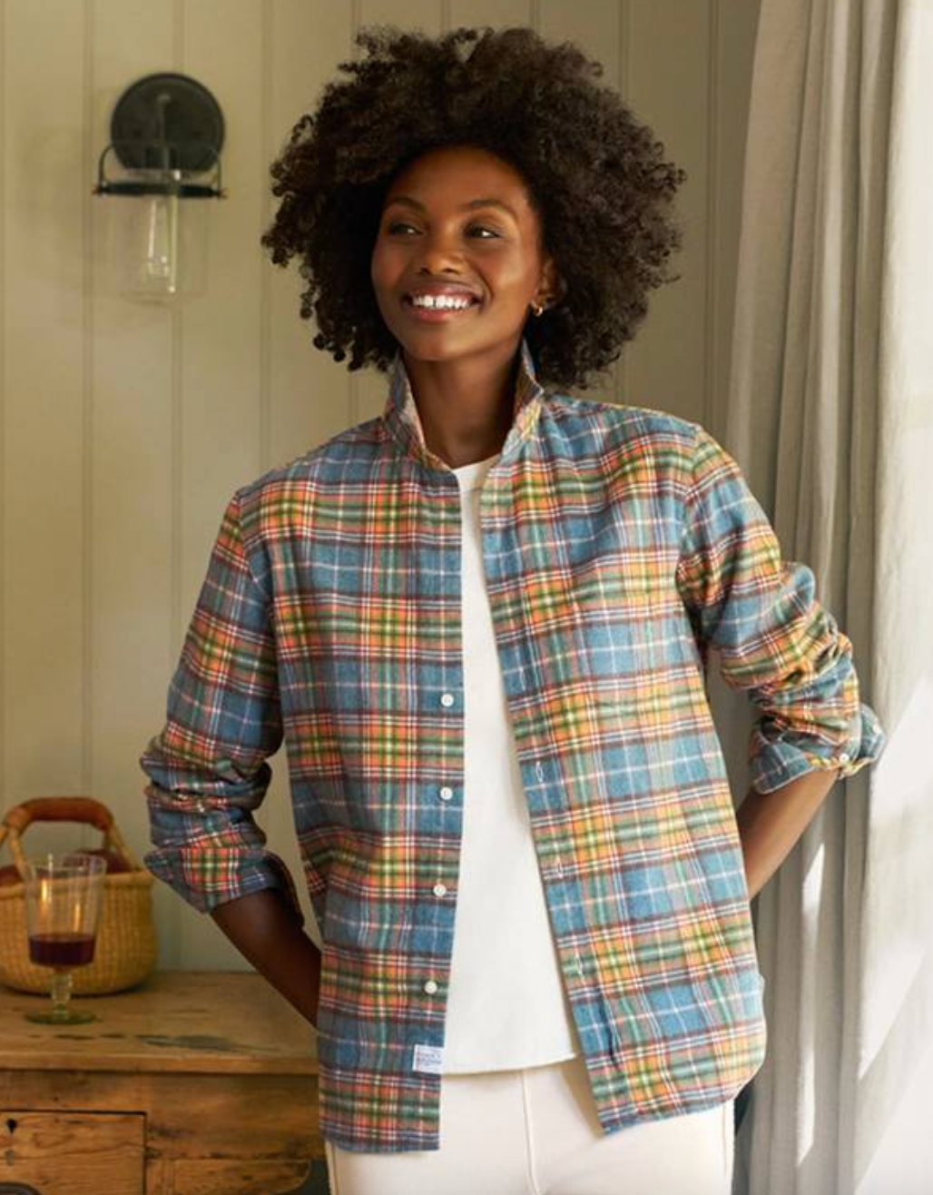 Barry Plaid Button Up BGO