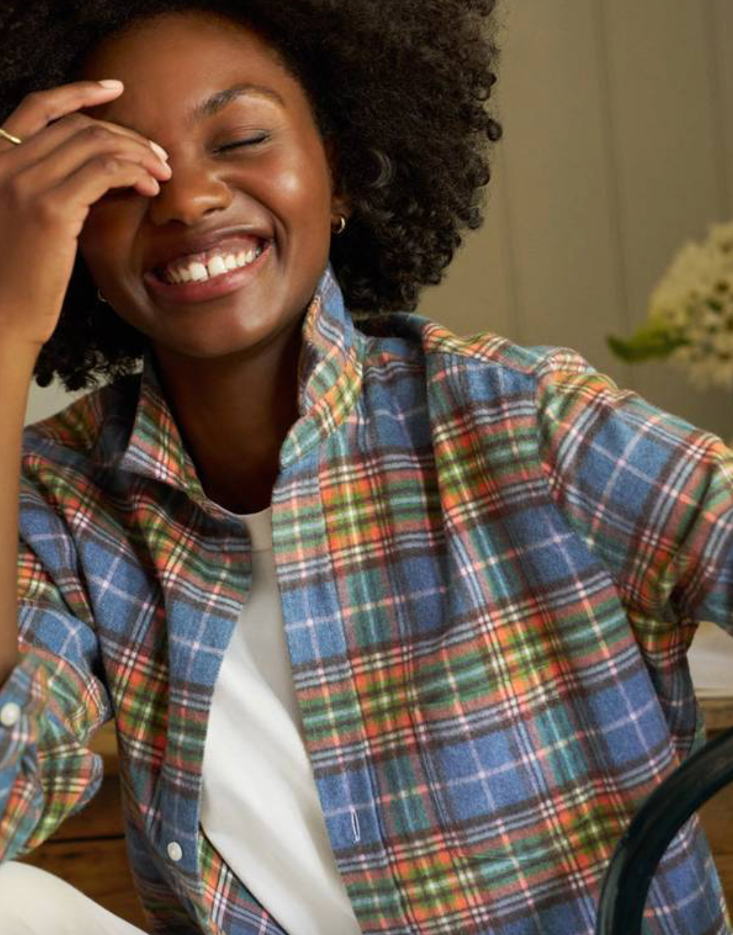 Barry Plaid Button Up BGO