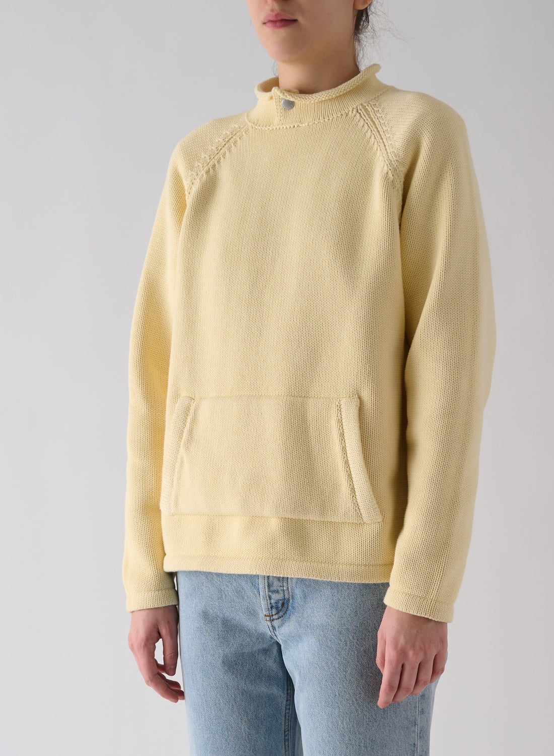 Snap Collar Sweater