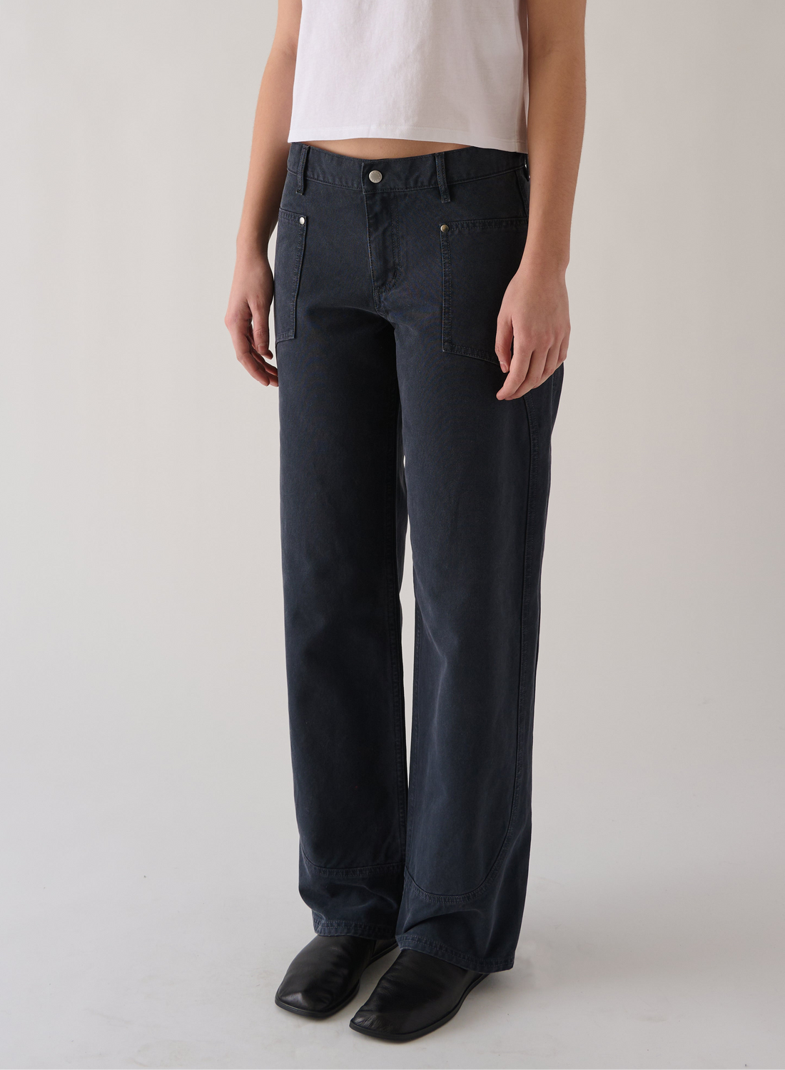 Supply Jean Navy Canvas