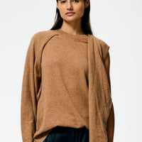 Feather Weight Cashmere Tunic Sand