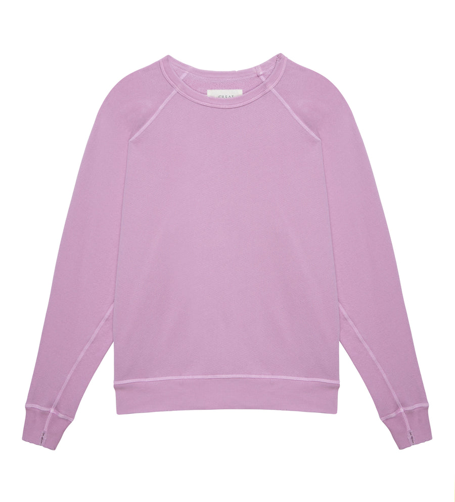 The College Sweatshirt Lilac