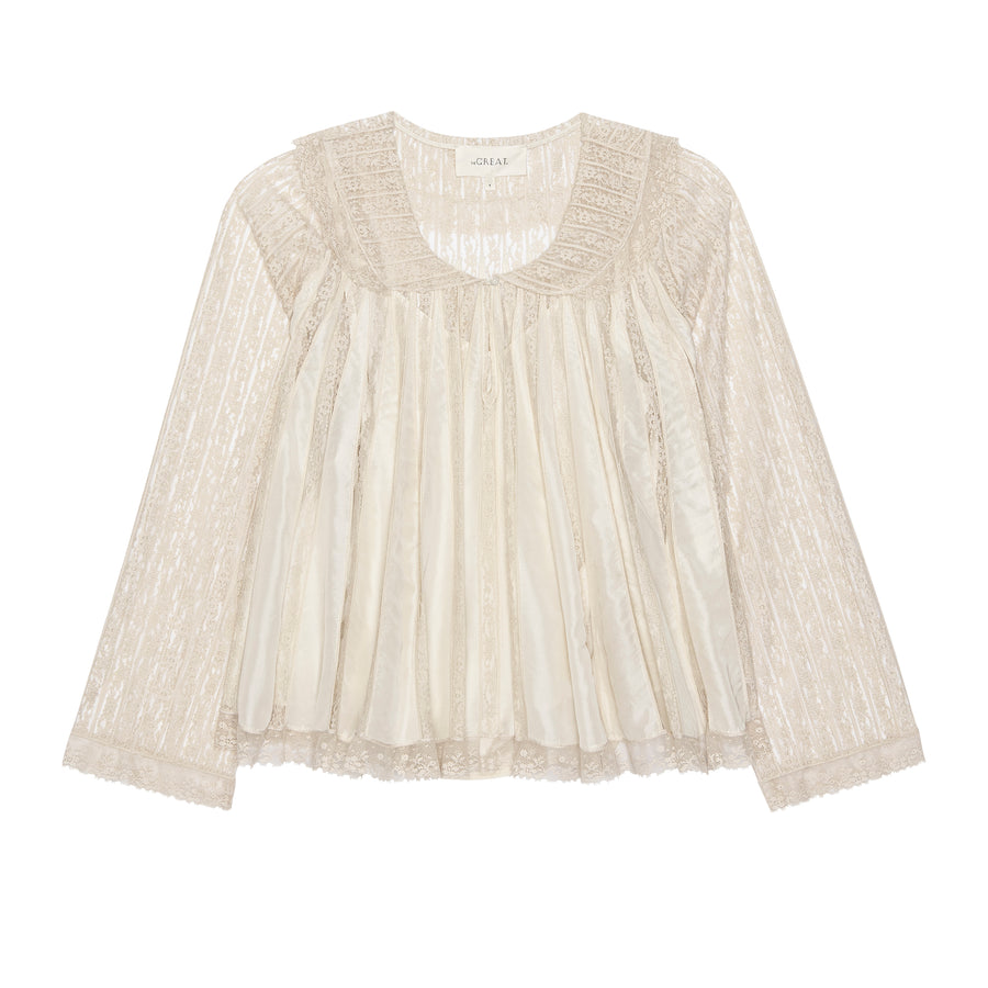 The Keepsake Lace Collared Top