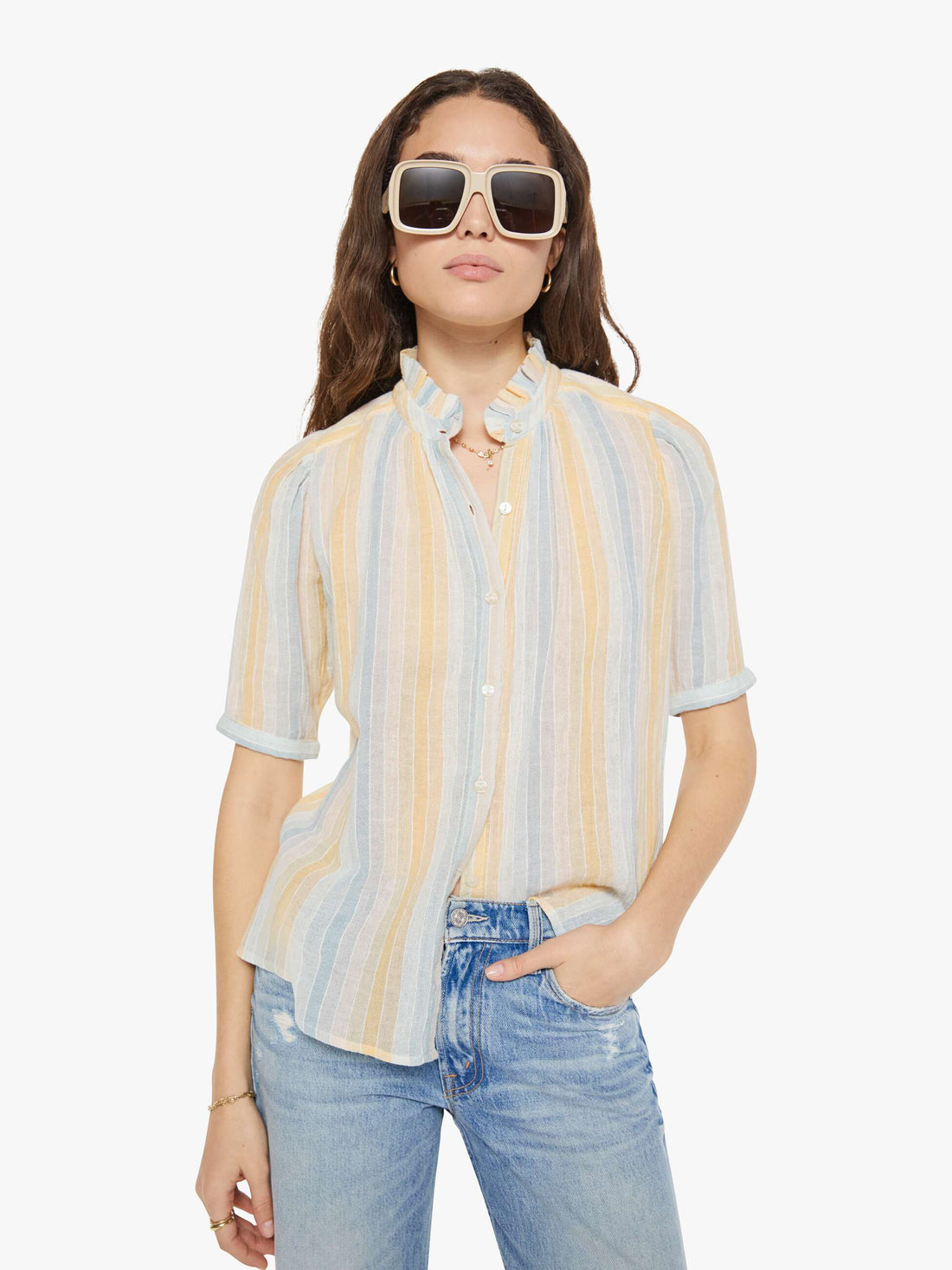 Winnie Sunwash Stripe Shirt