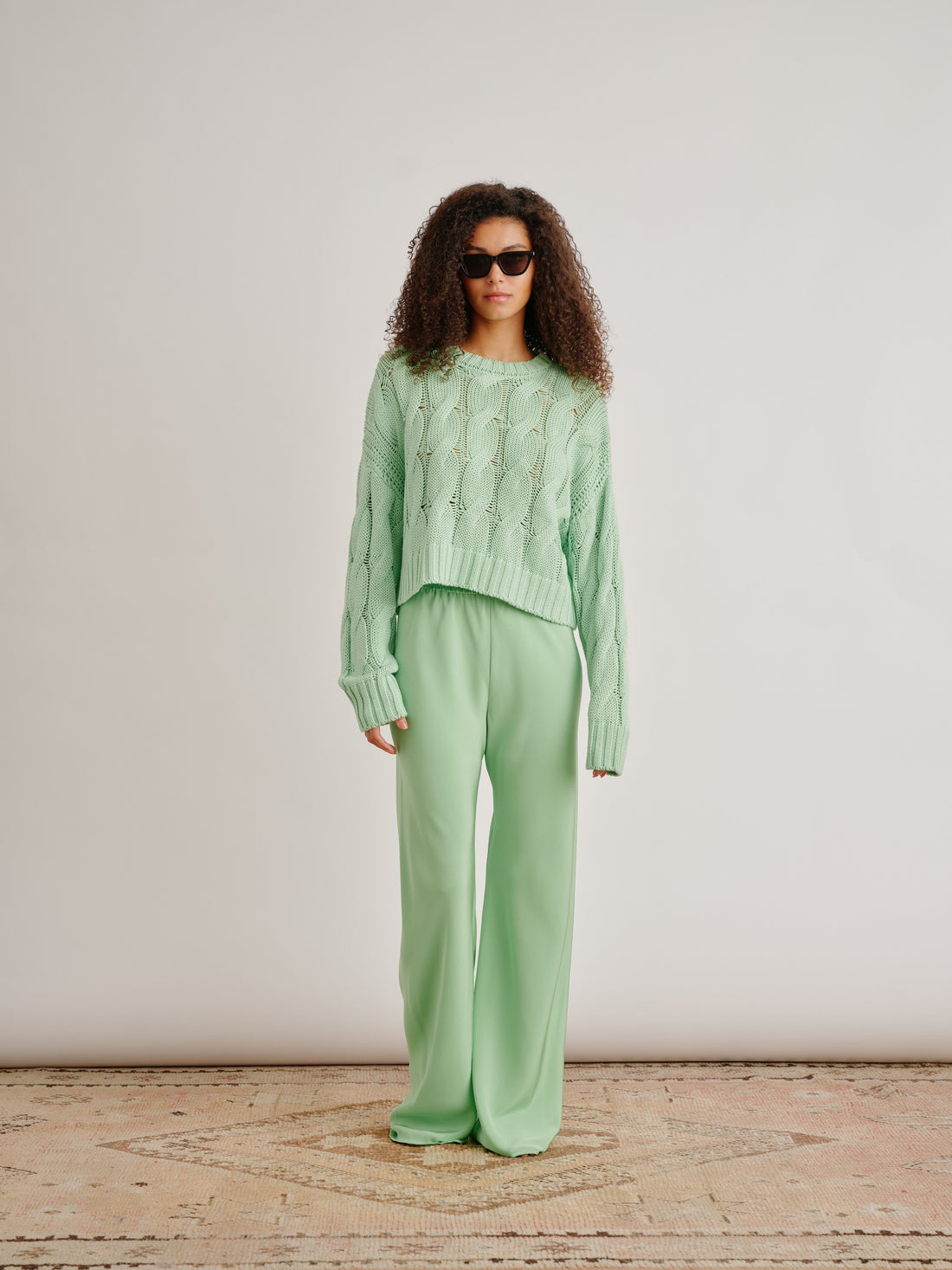 Tristan Cableknit Pullover