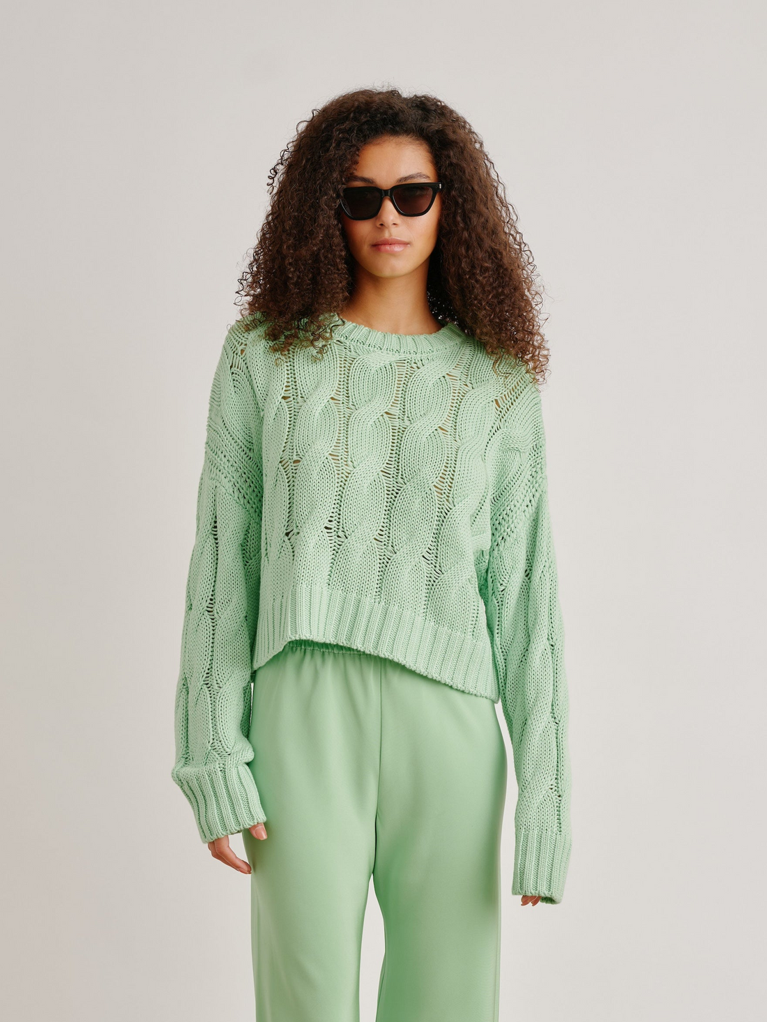 Tristan Cableknit Pullover