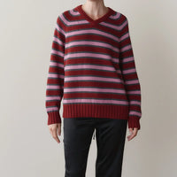The Cotton Knit Stripe Sweater
