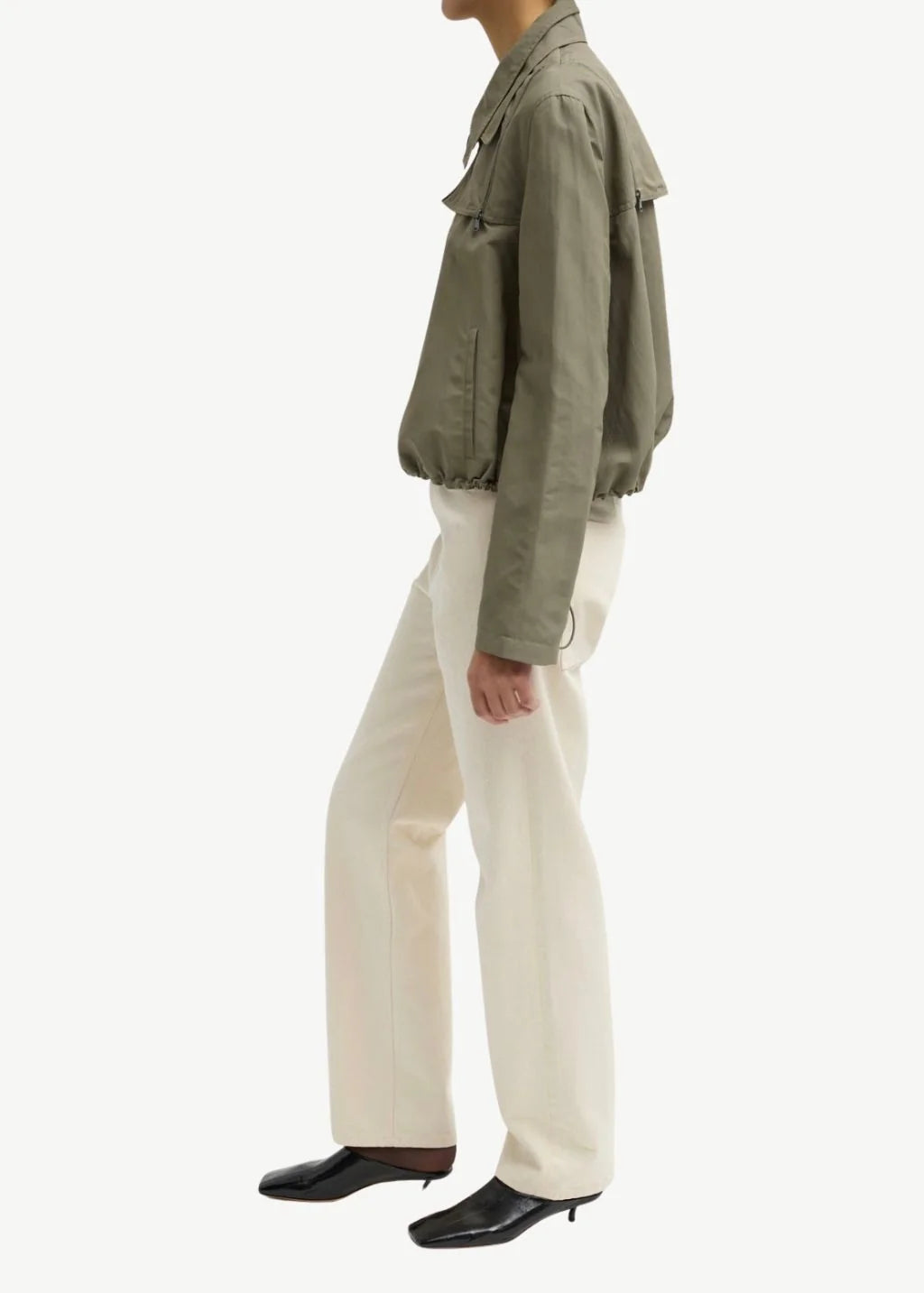 Techy Twill Anorak Bomber