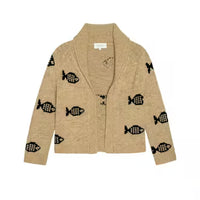 The Swimming Fish Lodge Cardigan