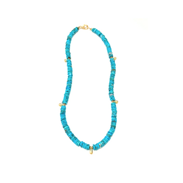 Stone Layer Turquoise Necklace