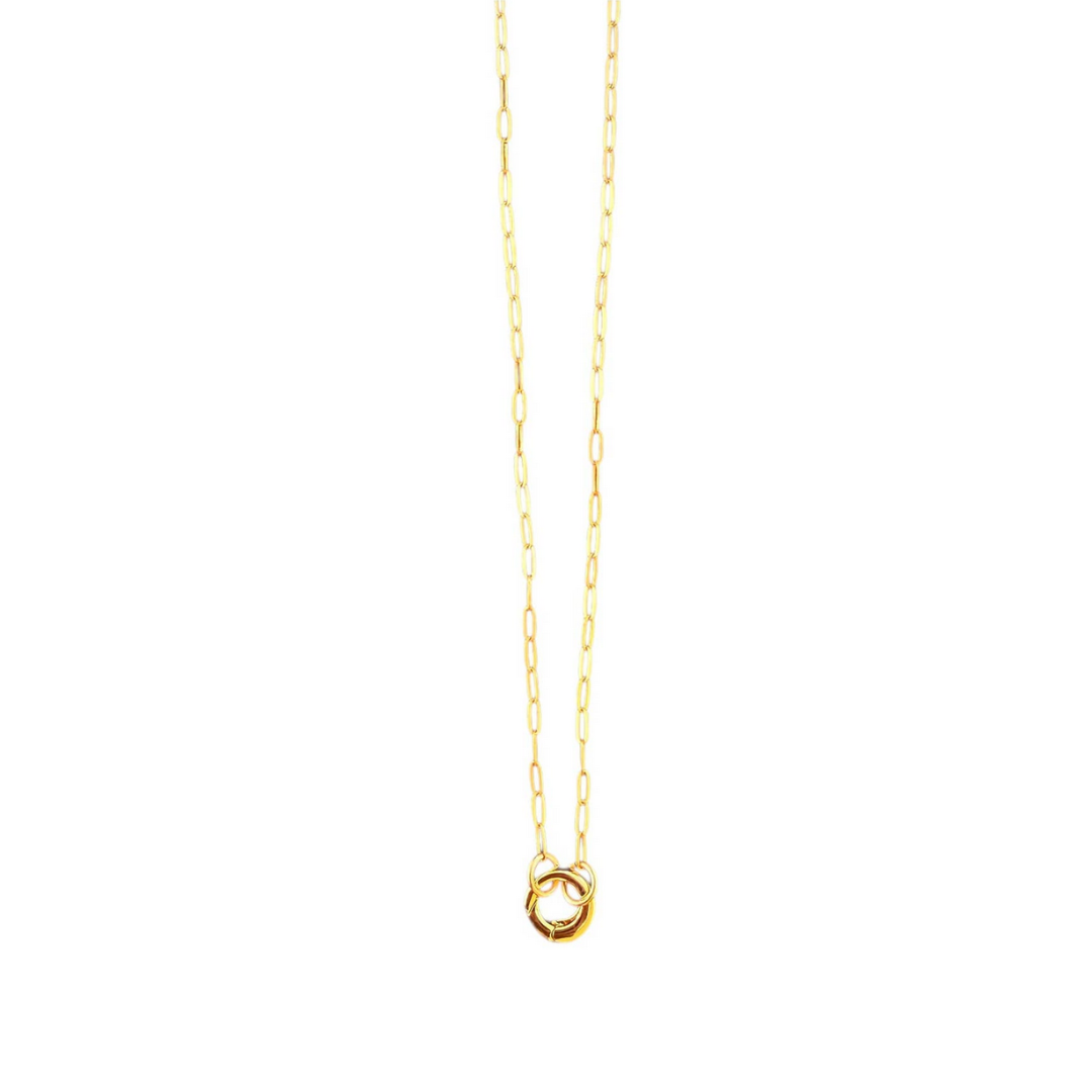 Paperclip Charm Holder Chain