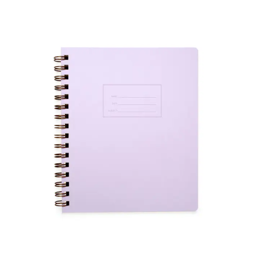 Lilac Lined Notebook