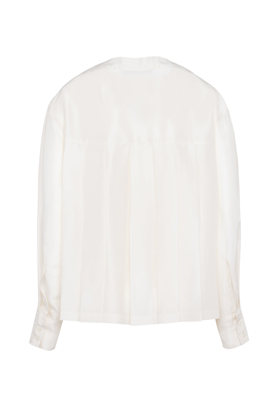 Chalk Silk Top