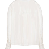 Chalk Silk Top
