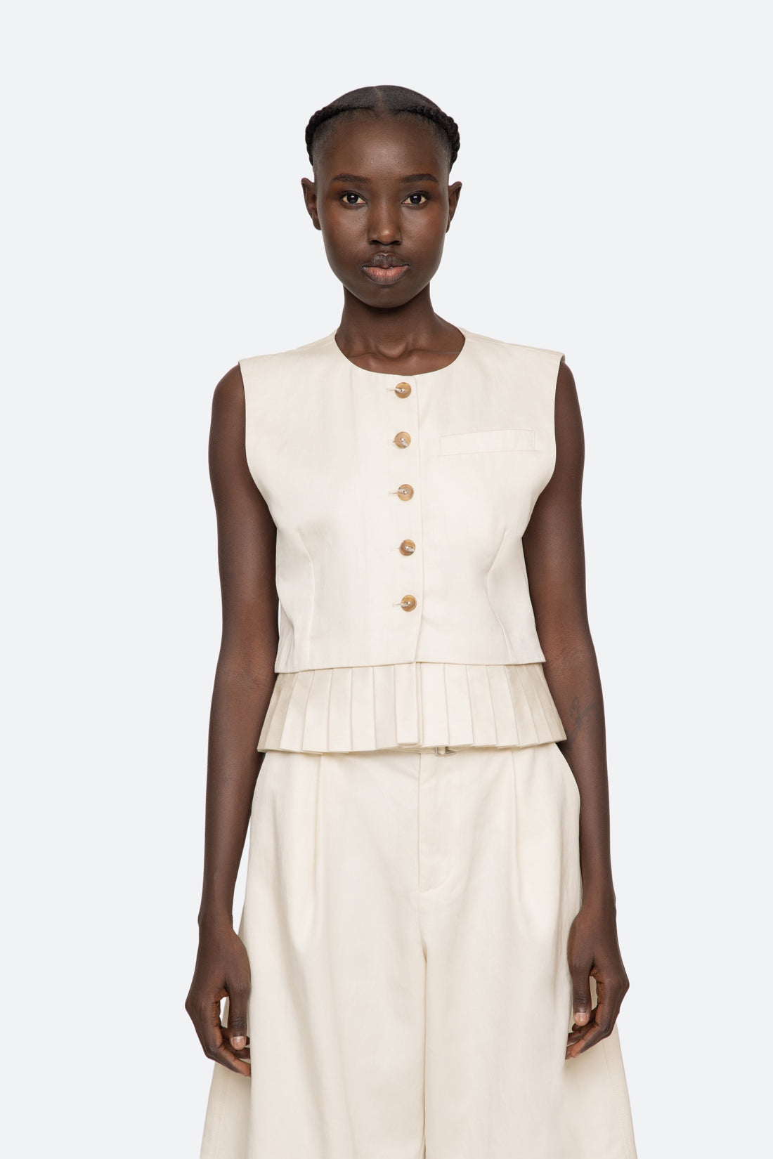 Angelina Vest Bone