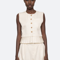 Angelina Vest Bone