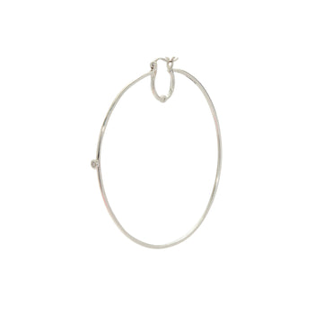 Dame Diamond Hoops