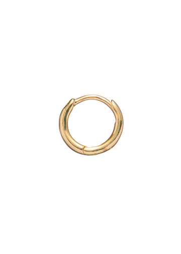 Solid Gold Hinge Hoop