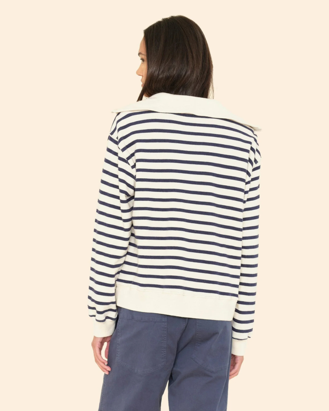 Kat Striped Sweatshirt